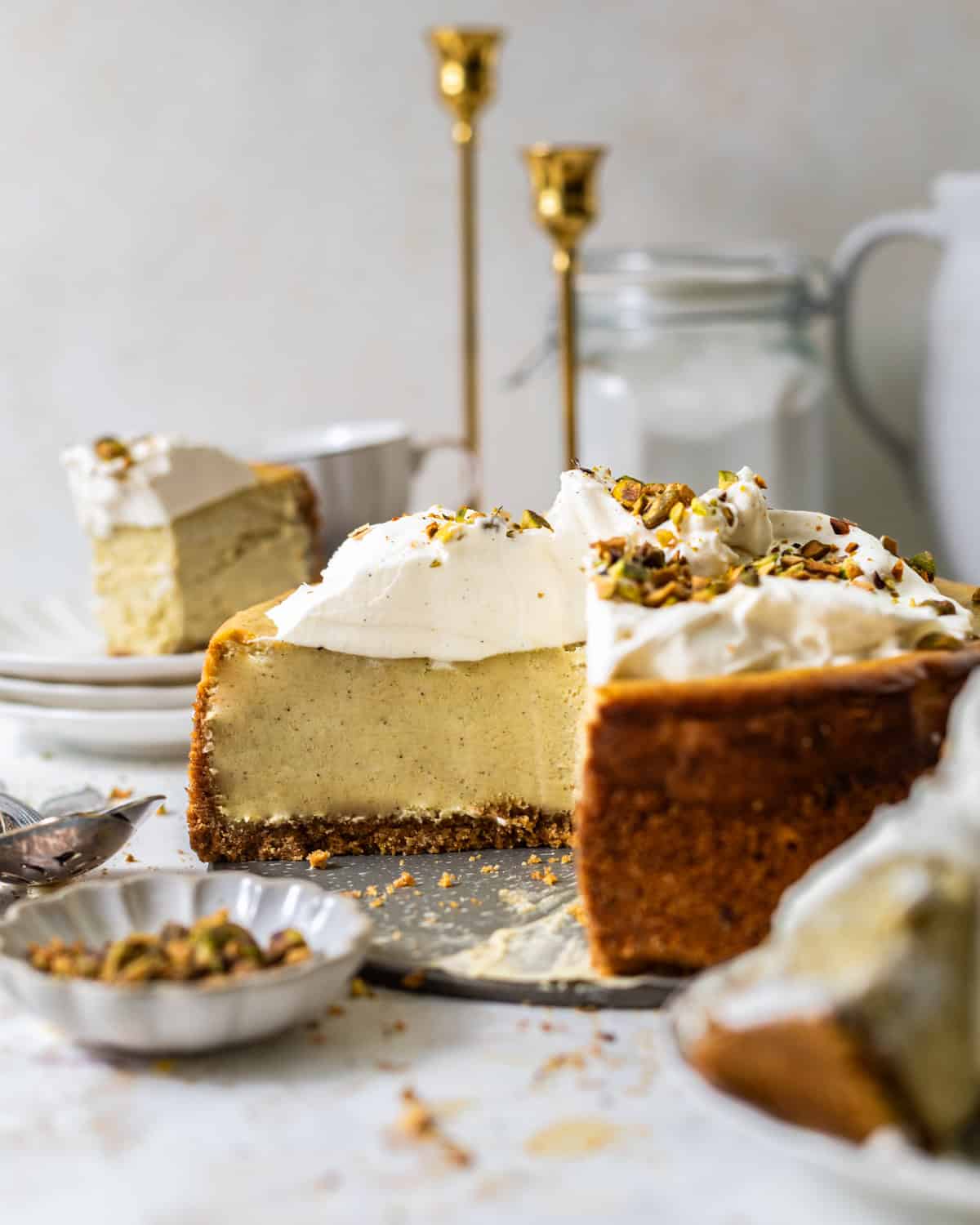 Ultra-Creamy Pistachio Cheesecake for True Nut Lovers